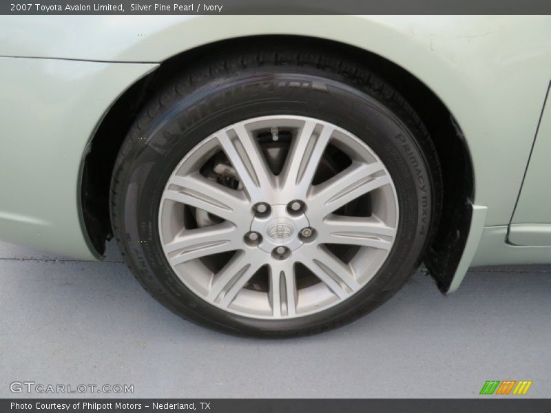 Silver Pine Pearl / Ivory 2007 Toyota Avalon Limited