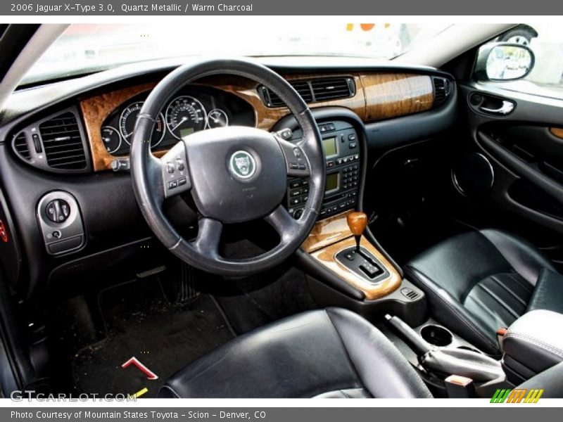 Quartz Metallic / Warm Charcoal 2006 Jaguar X-Type 3.0