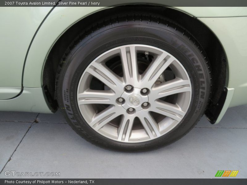Silver Pine Pearl / Ivory 2007 Toyota Avalon Limited