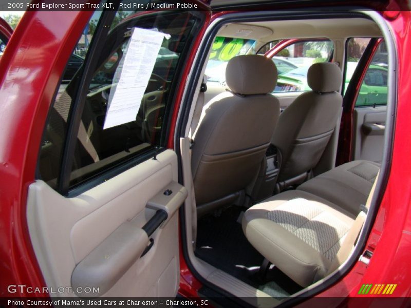 Red Fire / Medium Pebble 2005 Ford Explorer Sport Trac XLT