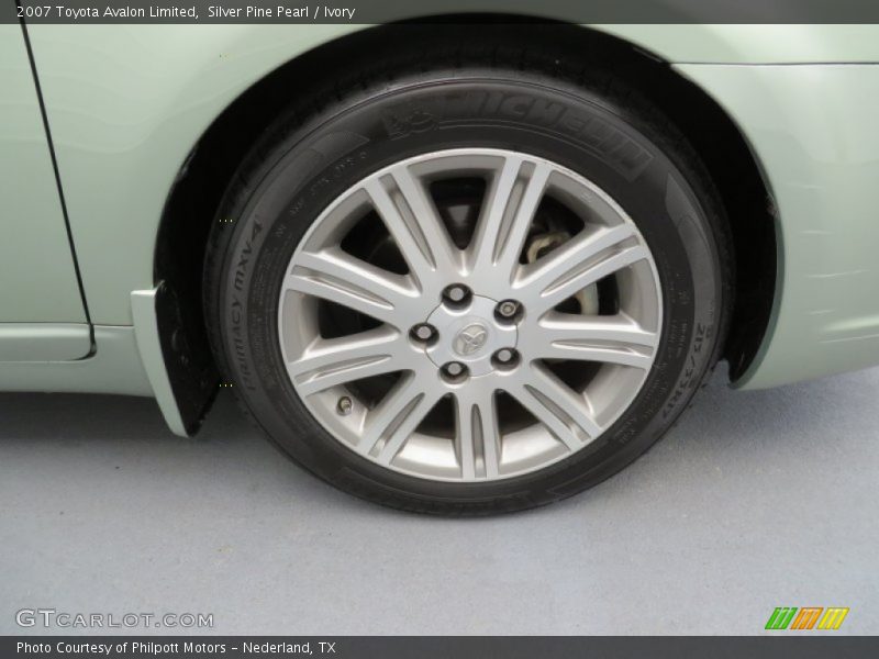 Silver Pine Pearl / Ivory 2007 Toyota Avalon Limited
