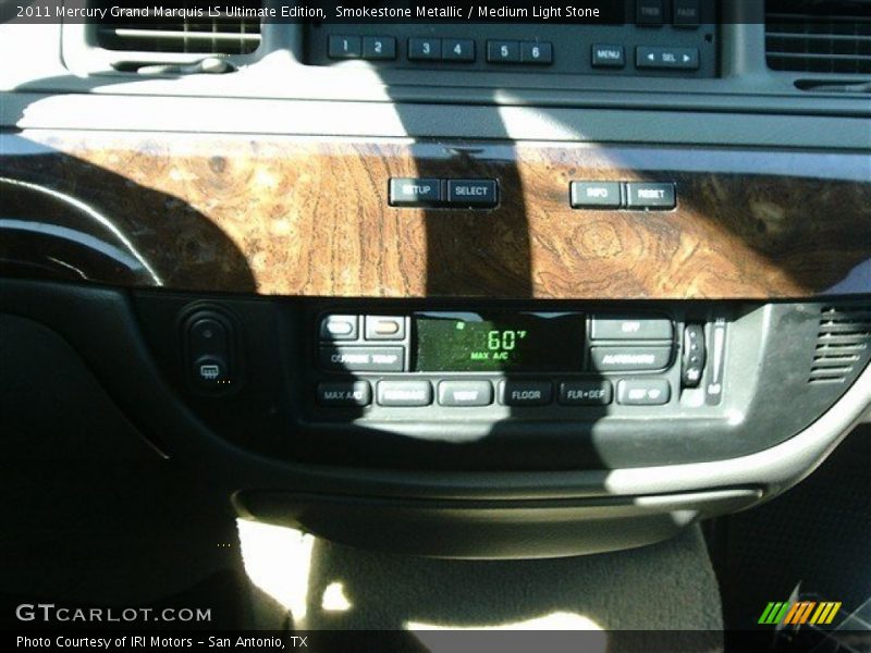 Smokestone Metallic / Medium Light Stone 2011 Mercury Grand Marquis LS Ultimate Edition