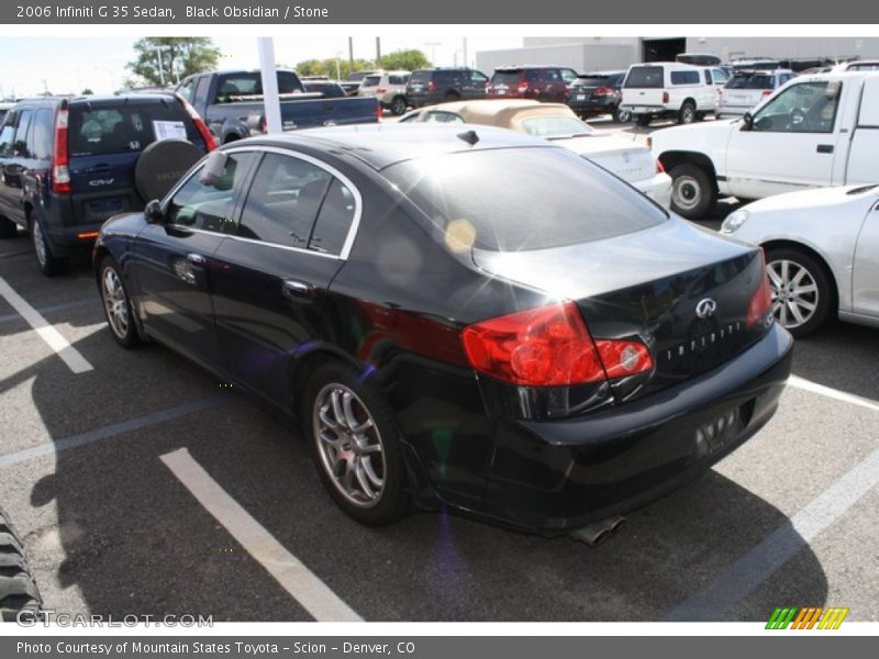 Black Obsidian / Stone 2006 Infiniti G 35 Sedan