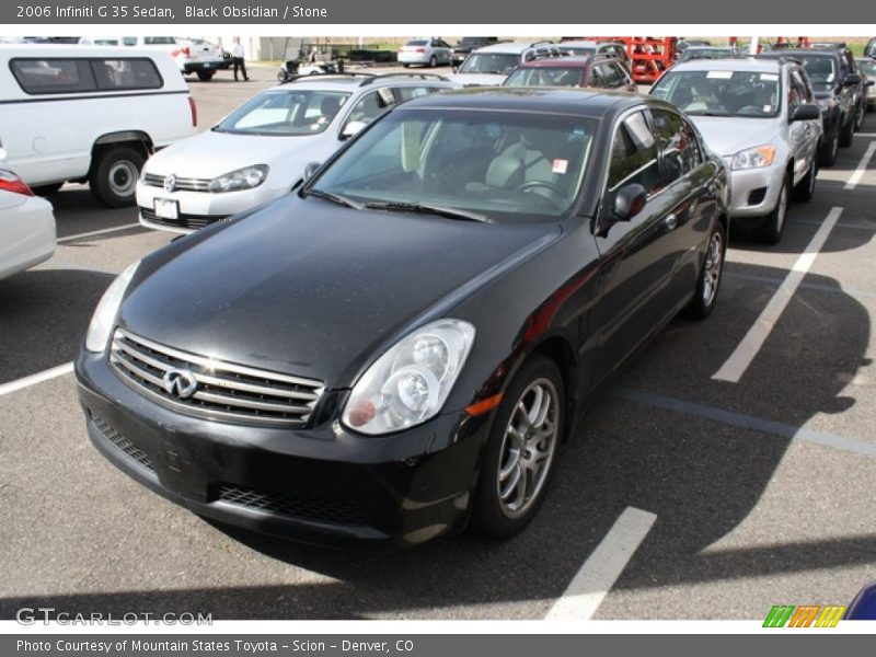 Black Obsidian / Stone 2006 Infiniti G 35 Sedan