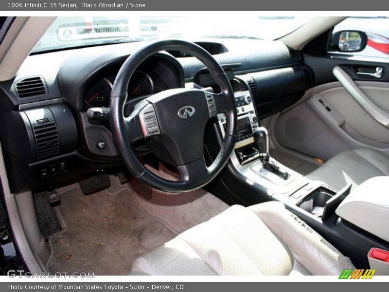 Black Obsidian / Stone 2006 Infiniti G 35 Sedan