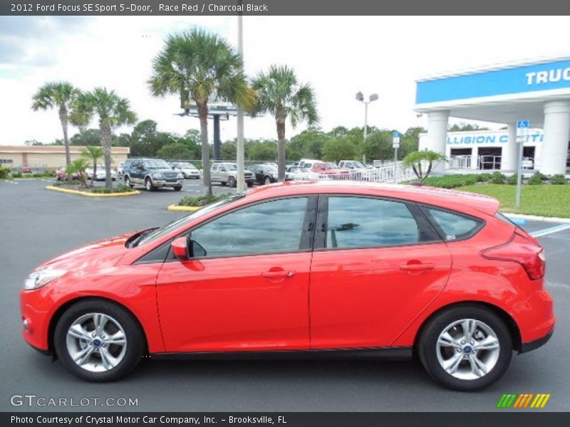 Race Red / Charcoal Black 2012 Ford Focus SE Sport 5-Door