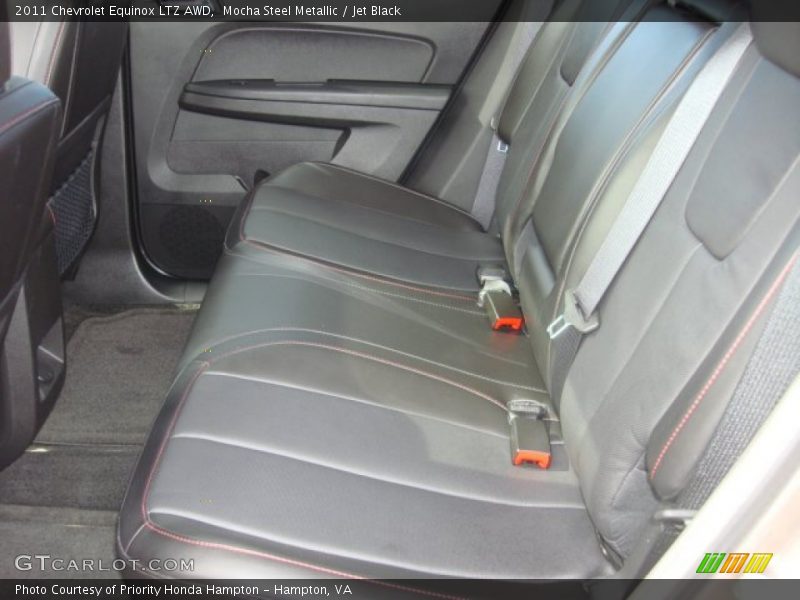 Mocha Steel Metallic / Jet Black 2011 Chevrolet Equinox LTZ AWD