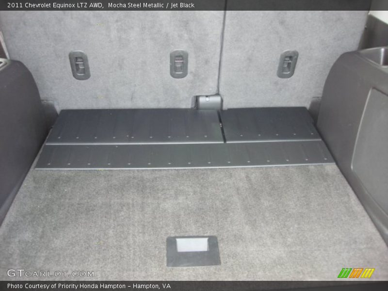 Mocha Steel Metallic / Jet Black 2011 Chevrolet Equinox LTZ AWD