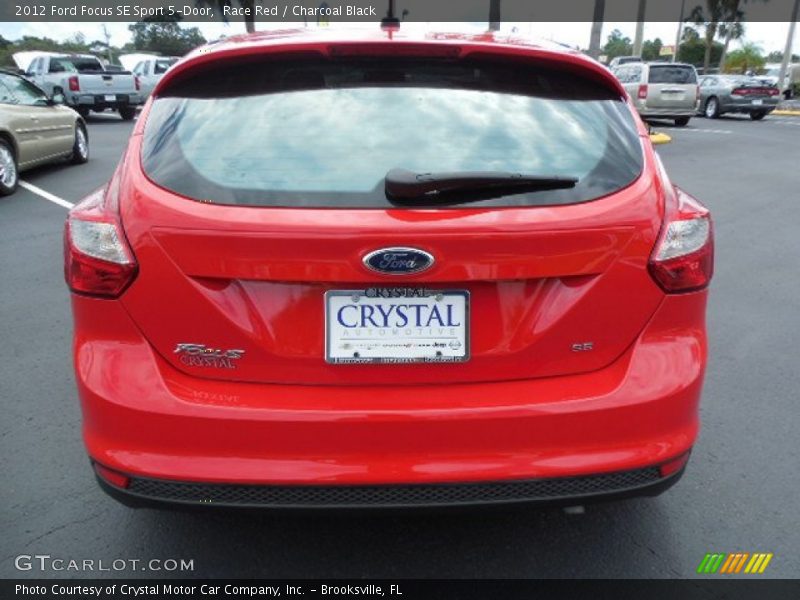 Race Red / Charcoal Black 2012 Ford Focus SE Sport 5-Door