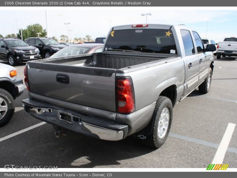 Graystone Metallic / Medium Gray 2006 Chevrolet Silverado 1500 LS Crew Cab 4x4