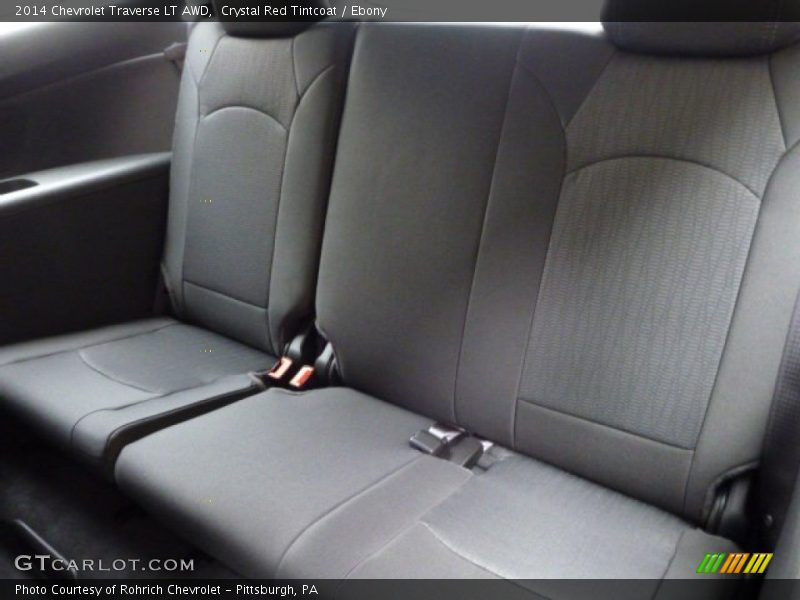 Crystal Red Tintcoat / Ebony 2014 Chevrolet Traverse LT AWD