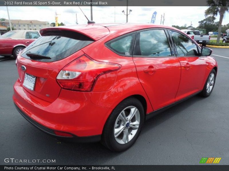 Race Red / Charcoal Black 2012 Ford Focus SE Sport 5-Door