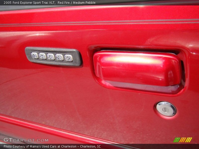 Red Fire / Medium Pebble 2005 Ford Explorer Sport Trac XLT