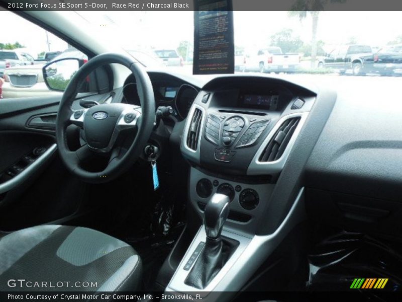 Race Red / Charcoal Black 2012 Ford Focus SE Sport 5-Door