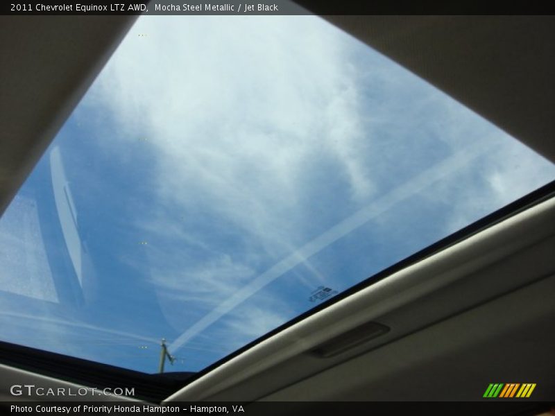 Mocha Steel Metallic / Jet Black 2011 Chevrolet Equinox LTZ AWD