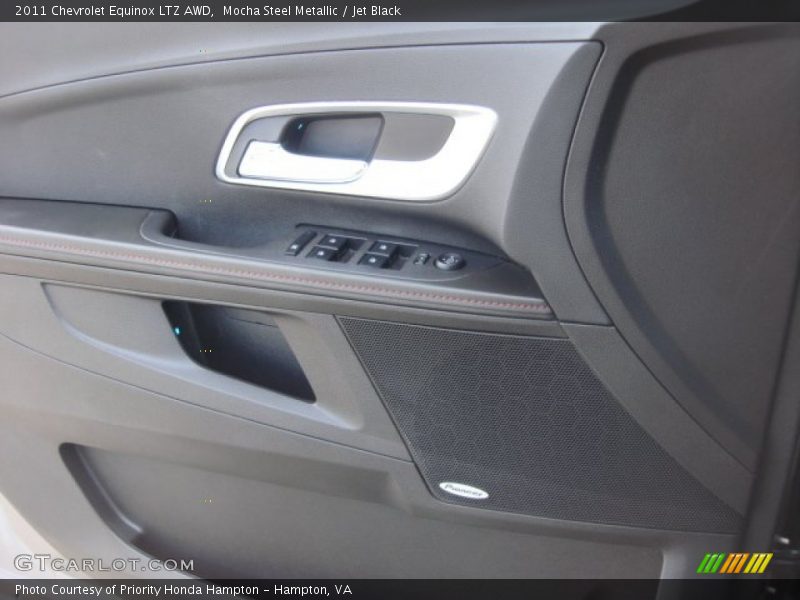 Mocha Steel Metallic / Jet Black 2011 Chevrolet Equinox LTZ AWD