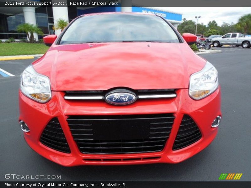 Race Red / Charcoal Black 2012 Ford Focus SE Sport 5-Door