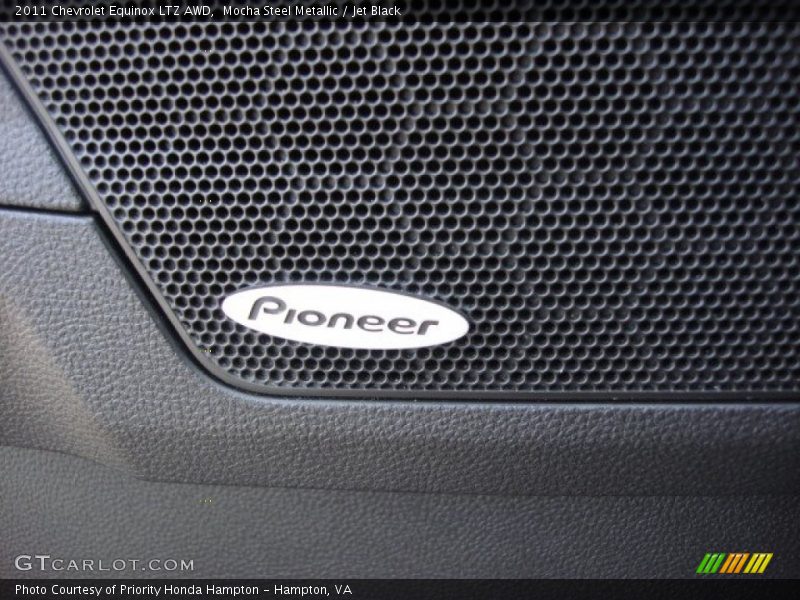 Mocha Steel Metallic / Jet Black 2011 Chevrolet Equinox LTZ AWD