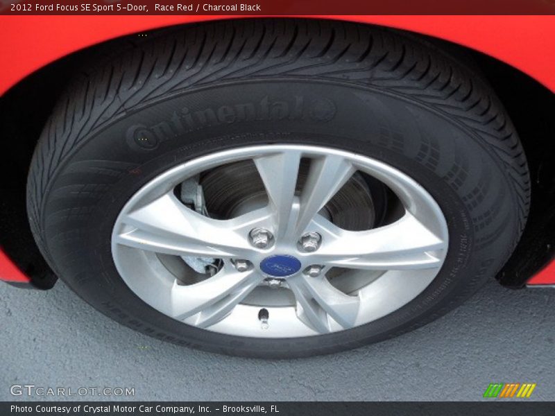Race Red / Charcoal Black 2012 Ford Focus SE Sport 5-Door