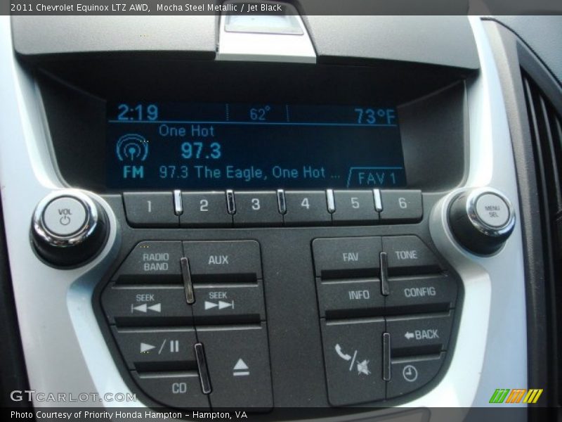 Mocha Steel Metallic / Jet Black 2011 Chevrolet Equinox LTZ AWD