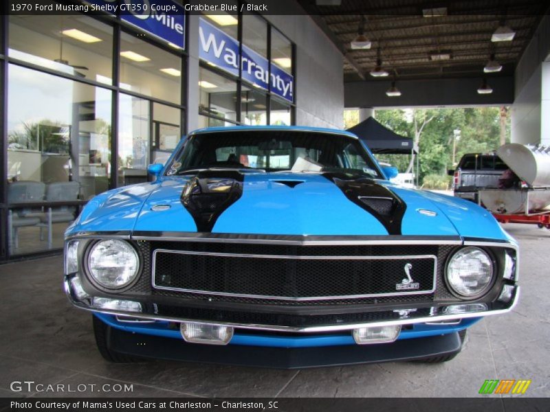 Grabber Blue / Black 1970 Ford Mustang Shelby GT350 Coupe