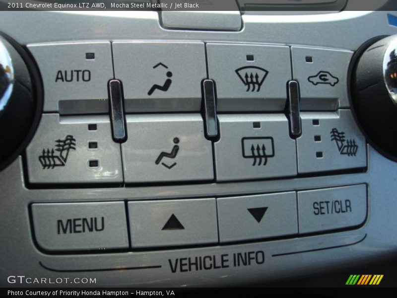 Mocha Steel Metallic / Jet Black 2011 Chevrolet Equinox LTZ AWD