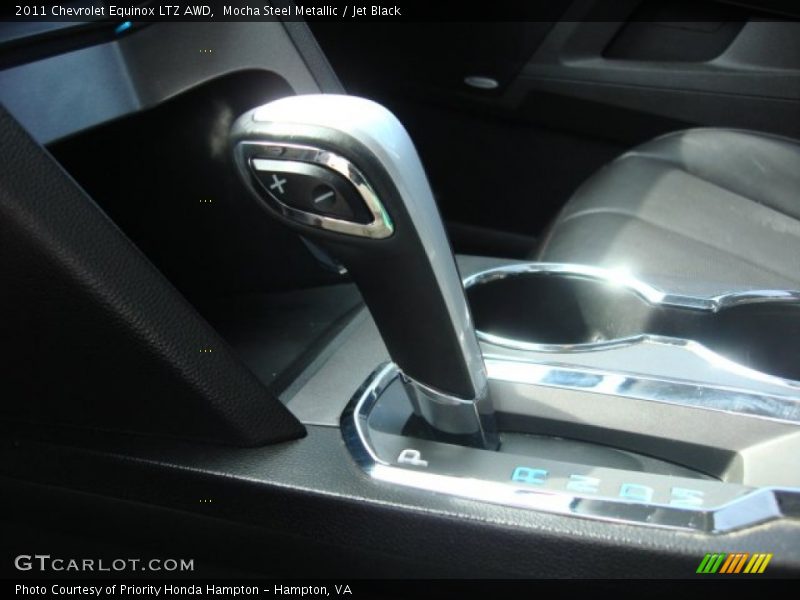 Mocha Steel Metallic / Jet Black 2011 Chevrolet Equinox LTZ AWD