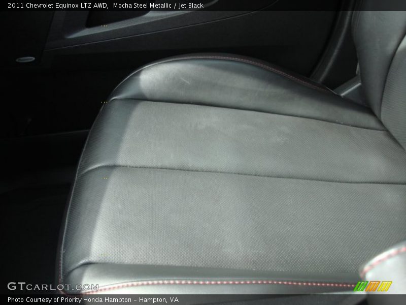 Mocha Steel Metallic / Jet Black 2011 Chevrolet Equinox LTZ AWD
