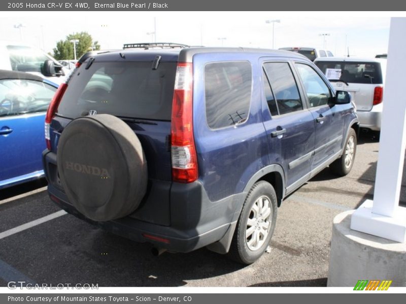 Eternal Blue Pearl / Black 2005 Honda CR-V EX 4WD