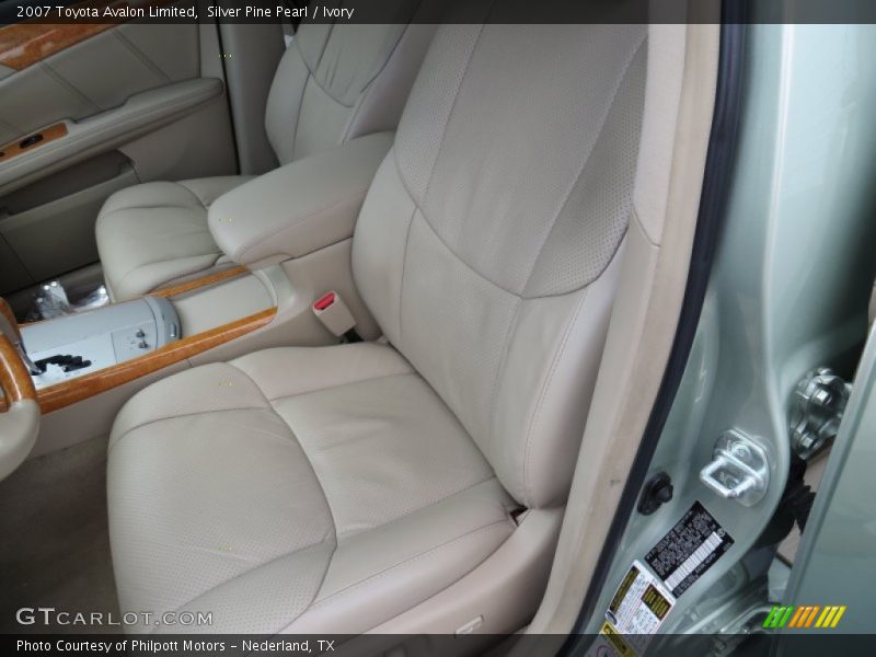 Silver Pine Pearl / Ivory 2007 Toyota Avalon Limited