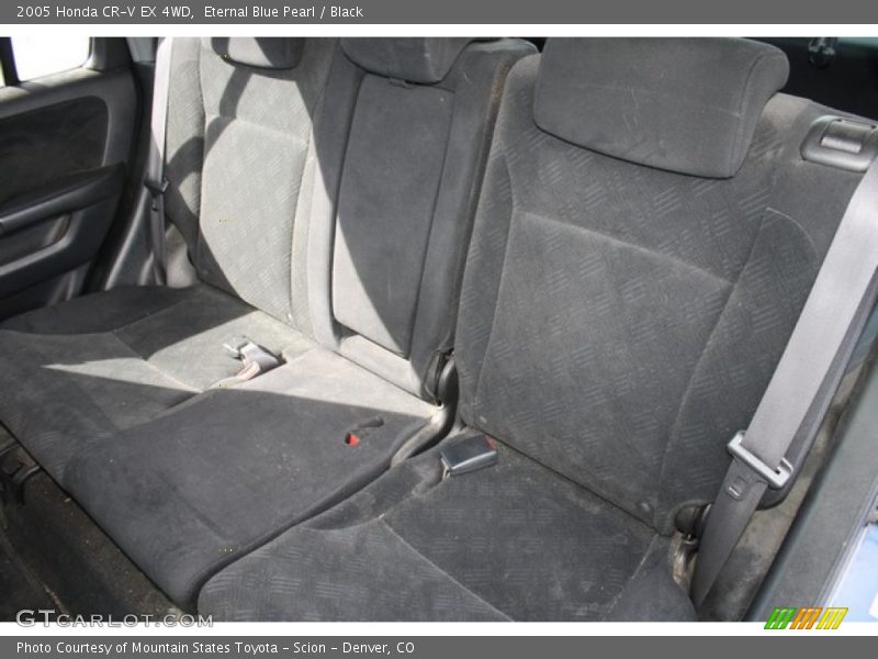 Eternal Blue Pearl / Black 2005 Honda CR-V EX 4WD