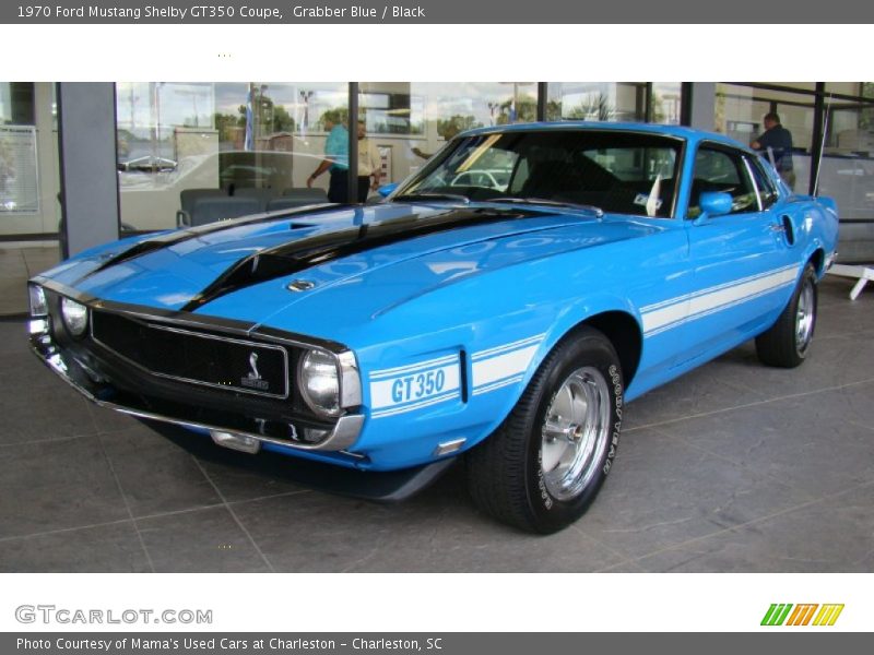 Front 3/4 View of 1970 Mustang Shelby GT350 Coupe