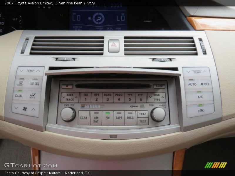 Silver Pine Pearl / Ivory 2007 Toyota Avalon Limited