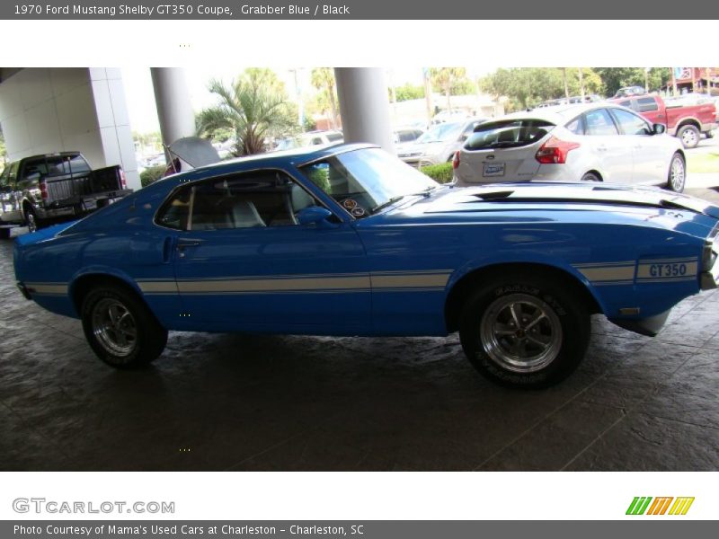 Grabber Blue / Black 1970 Ford Mustang Shelby GT350 Coupe