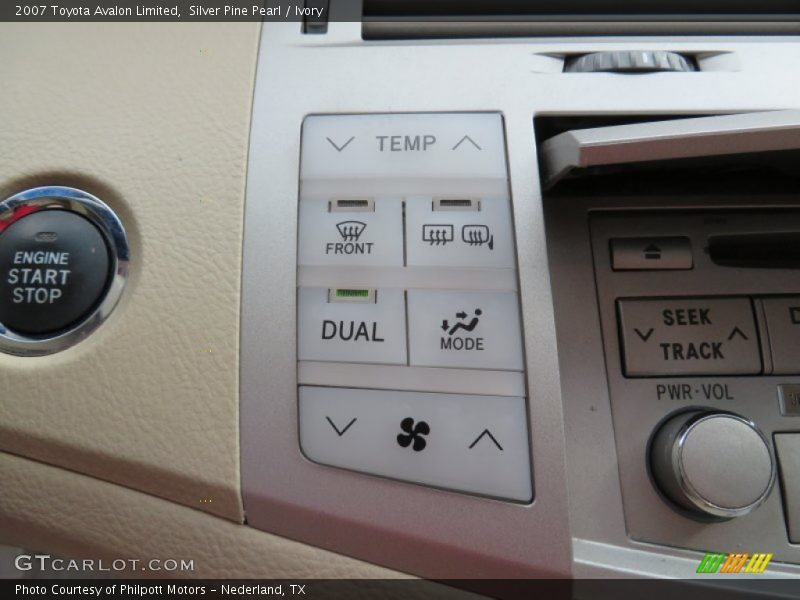 Silver Pine Pearl / Ivory 2007 Toyota Avalon Limited