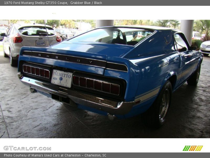 Grabber Blue / Black 1970 Ford Mustang Shelby GT350 Coupe