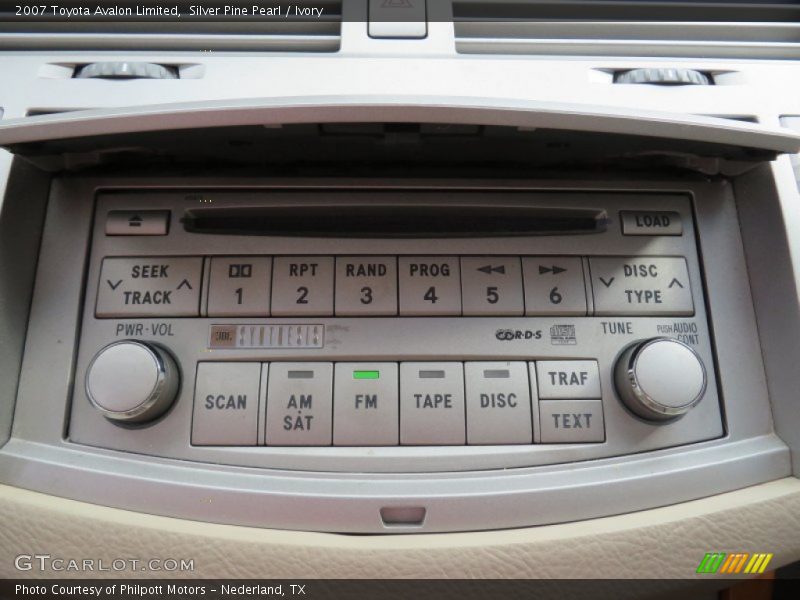 Silver Pine Pearl / Ivory 2007 Toyota Avalon Limited