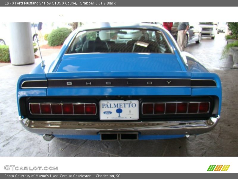 Grabber Blue / Black 1970 Ford Mustang Shelby GT350 Coupe