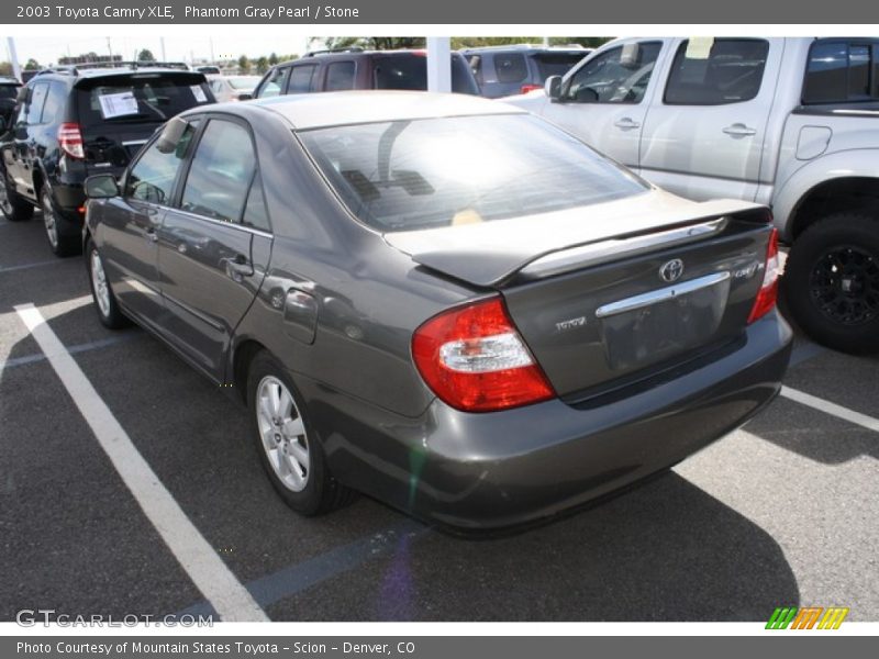 Phantom Gray Pearl / Stone 2003 Toyota Camry XLE