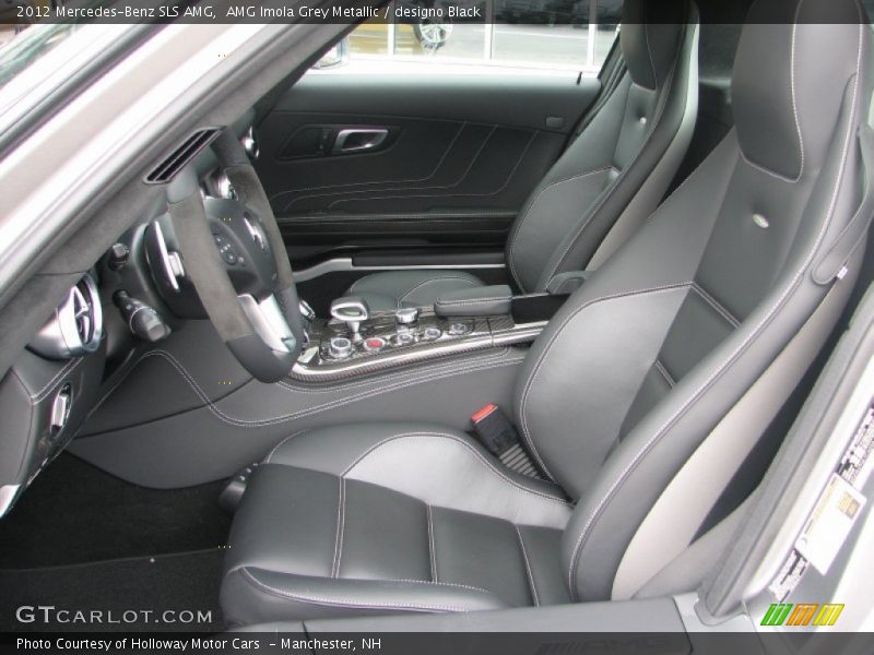  2012 SLS AMG designo Black Interior