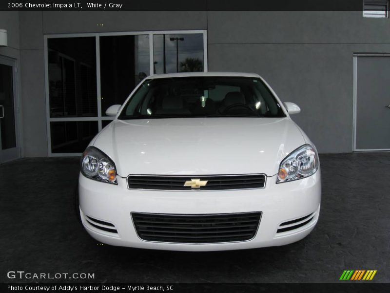 White / Gray 2006 Chevrolet Impala LT