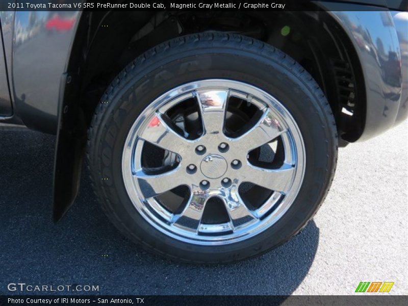 Magnetic Gray Metallic / Graphite Gray 2011 Toyota Tacoma V6 SR5 PreRunner Double Cab