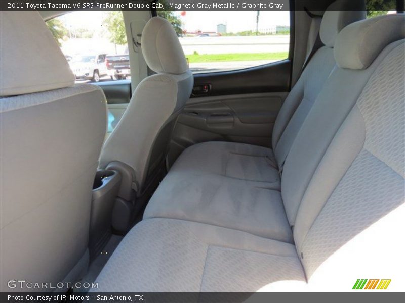 Magnetic Gray Metallic / Graphite Gray 2011 Toyota Tacoma V6 SR5 PreRunner Double Cab