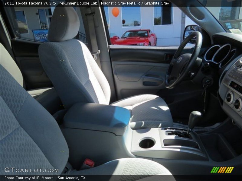 Magnetic Gray Metallic / Graphite Gray 2011 Toyota Tacoma V6 SR5 PreRunner Double Cab