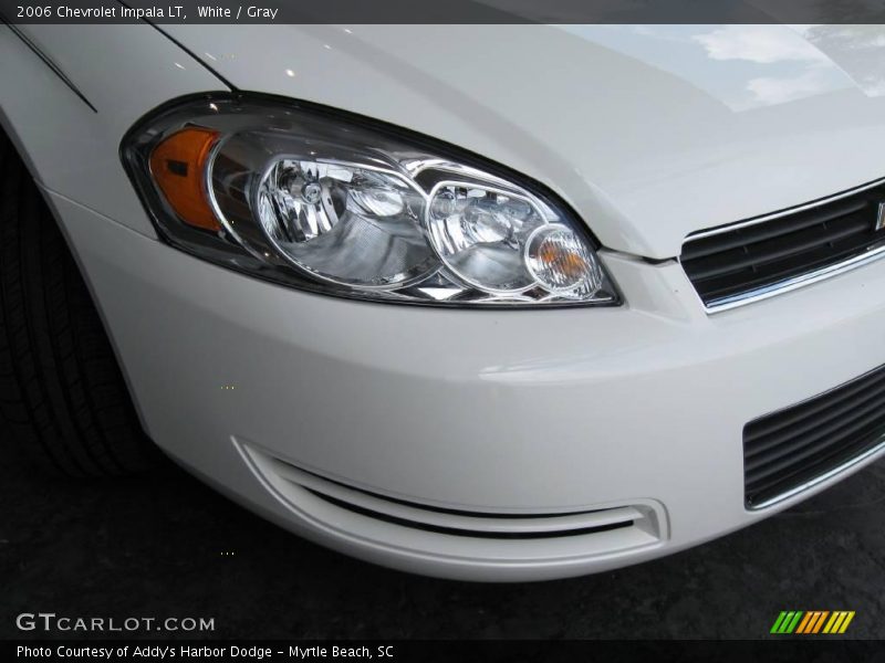 White / Gray 2006 Chevrolet Impala LT