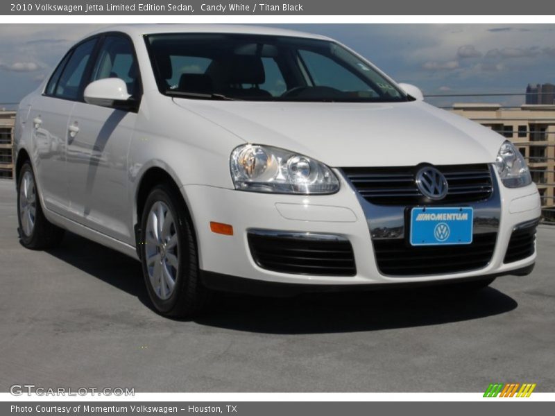 Candy White / Titan Black 2010 Volkswagen Jetta Limited Edition Sedan