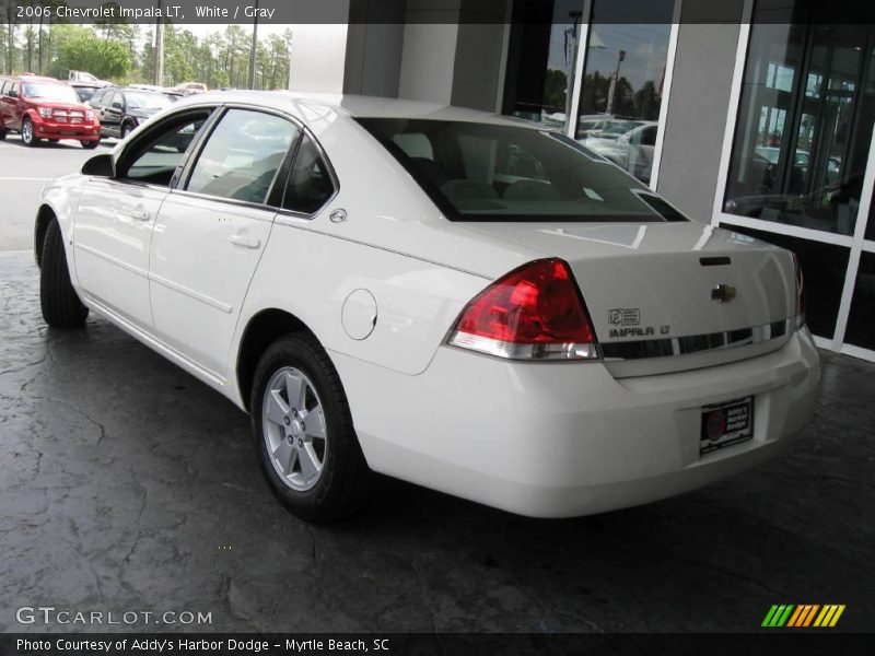 White / Gray 2006 Chevrolet Impala LT