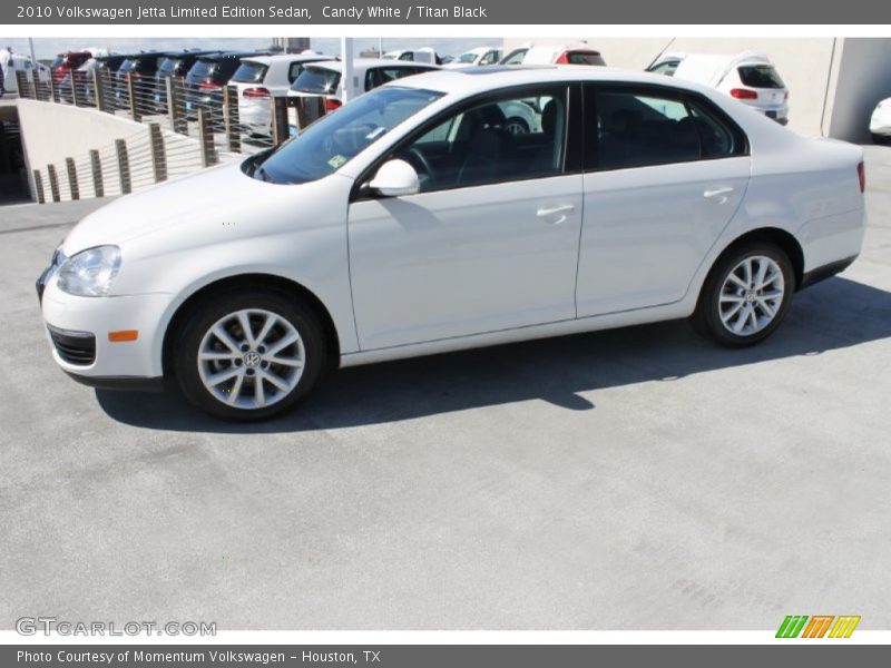 Candy White / Titan Black 2010 Volkswagen Jetta Limited Edition Sedan