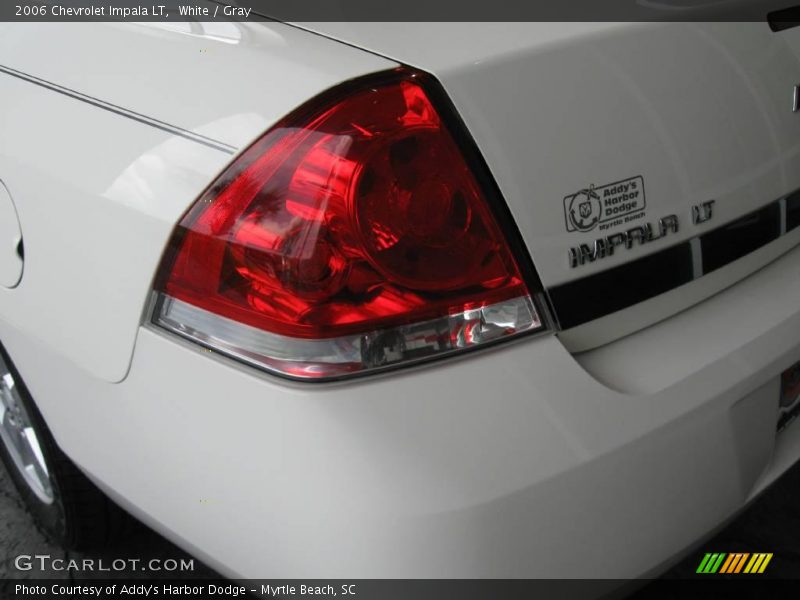White / Gray 2006 Chevrolet Impala LT