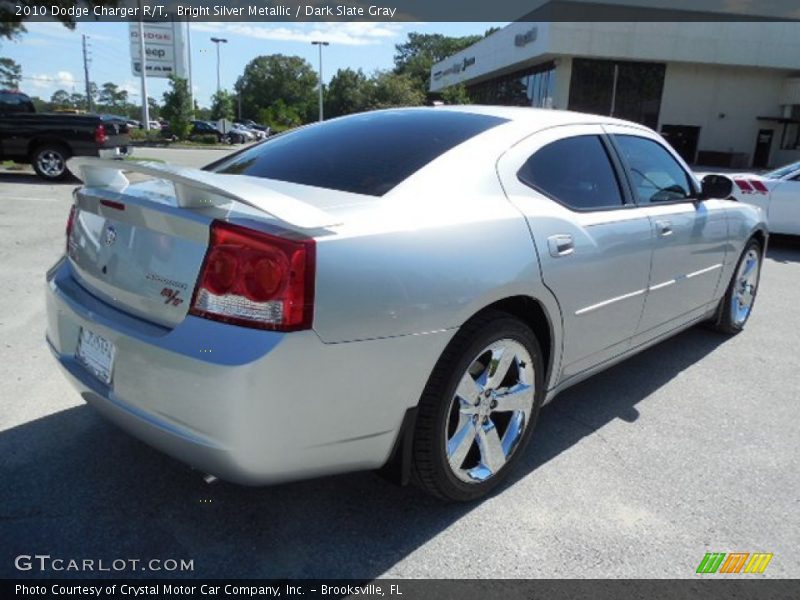 Bright Silver Metallic / Dark Slate Gray 2010 Dodge Charger R/T